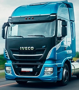 Компания IVECO представляет работающий на метане тягач IVECO Stralis в рамках юбилейного Х Петербургского международного газового форума 5-8 октября 2021 года